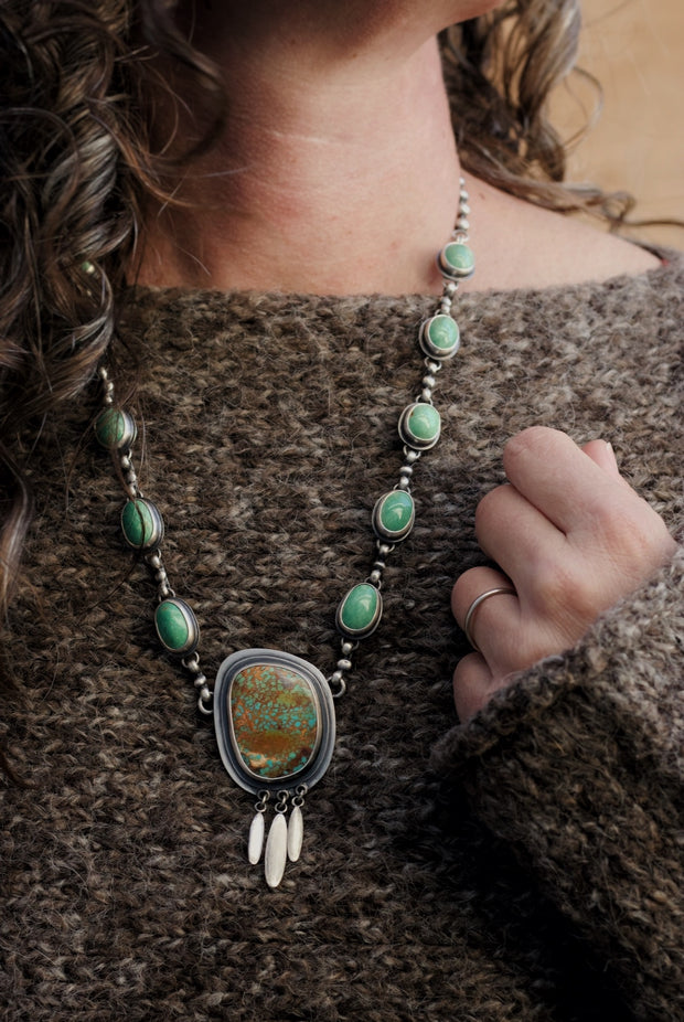Turquoise Statement Necklace