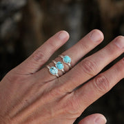 Sweet & Simple Stacker Ring. Old Stock Turquoise - Fits size 6